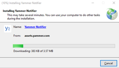 yammer notifier